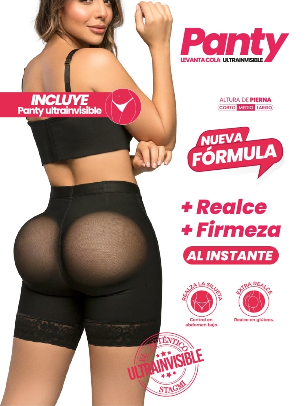 Stagmi SMI04029 Fantastica Shaper Fajas Butt Enhancement Panties & Thong Set!